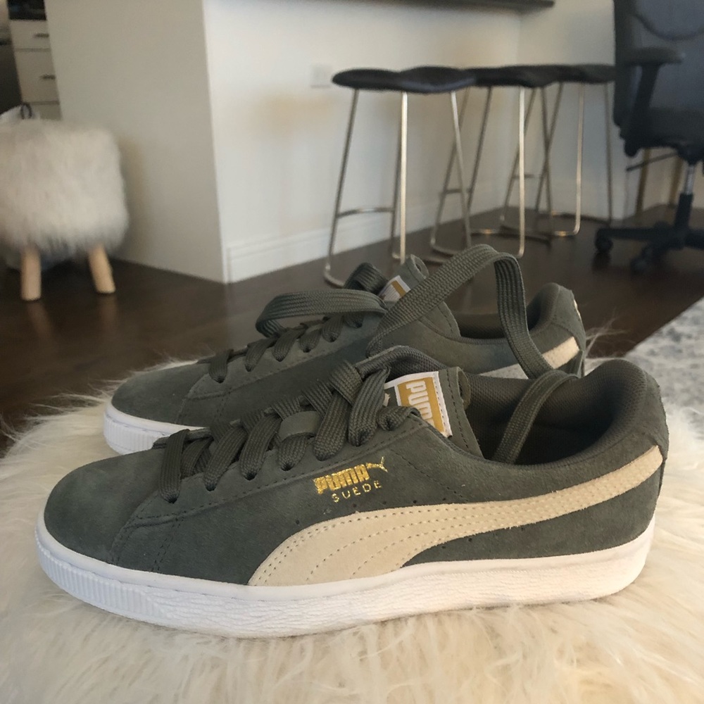 Puma suede sneakers